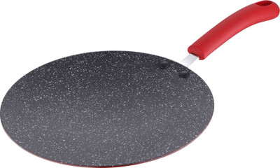 

Bergner Tawa 25 cm diameter(Aluminium, Non-stick, Induction Bottom), Red