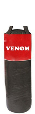 

Venom 3.5 FEET LONG , PU MATERIAL , UNFILLED WITH STRAPS Hanging Bag(3.5, 1 kg)