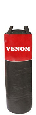 

Venom 2.5 FEET LONG , PU MATERIAL , UNFILLED WITH STRAPS Hanging Bag(2.5, 1 kg)
