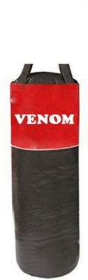 

Venom 3.0 FEET LONG , PU MATERIAL , UNFILLED WITH STRAPS Hanging Bag(3.0, 1 kg)