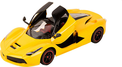 

GREEN FROG REMOTE CONTROLLED SUPER CAR WITH OPENING DOORS, YELLOW(Yellow)