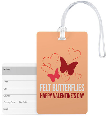

100yellow Luggage Tags- Printed High Quality Pvc Tag With Silicon Strap- Ideal For Gift/Travel Luggage Tag(Multicolor)