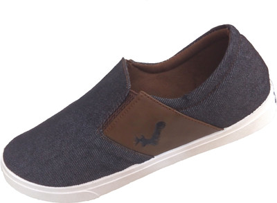 

Stylotrendz Gift for Brother Loafers For Men(Black, Faded black