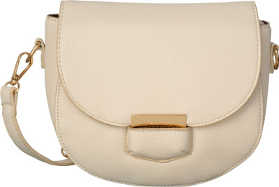 

Diana Korr Women Casual White PU Sling Bag