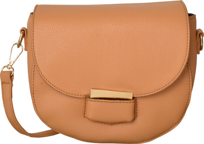 

Diana Korr Women Casual Beige PU Sling Bag