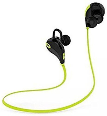 

SCORIA Wireless Sports, Running Headphones Green JOGGER with Mic Compatible with iPhones , iPads, Samsung Smart Headphones(Wired)