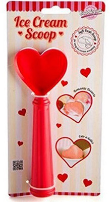 

ShopAis Designer Heart Shape Spoon Plastic Ice-cream Spoon(Pack of 1)