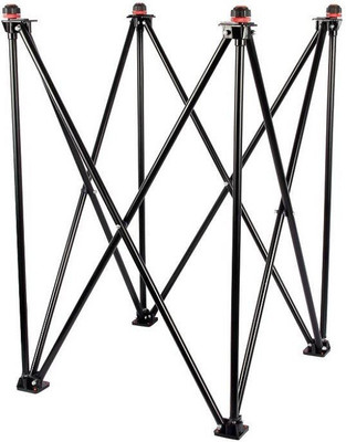 BELCO Carrom Board Stand, Adjustable Easy Foldable-Indoor Games-Board Games Carrom Stand(Steel, Black)