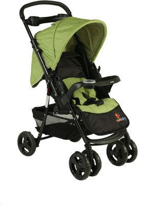 

Sunbaby Posh Stroller Stroller(3, Green, Black), Black;green