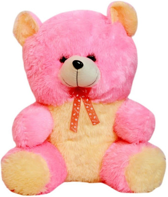 Ktkashish Toys Beige & Pink Teddy Bear 45 Cm - 18 inch(Beige)