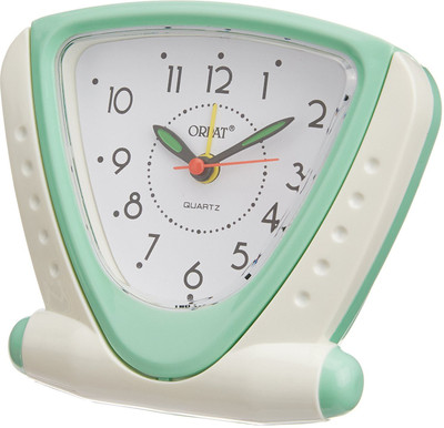 

Orpat Analog Green & White Clock
