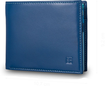 

Dudu Men Blue Genuine Leather Wallet(9 Card Slots)