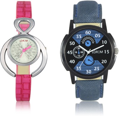 LOREM W06-2-205 New Stylish Best Designer Combo Hand Watch  - For Men & Women   Watches  (LOREM)