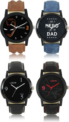 LOREM Best Designer Combo Hand Analog Watch  - For Men