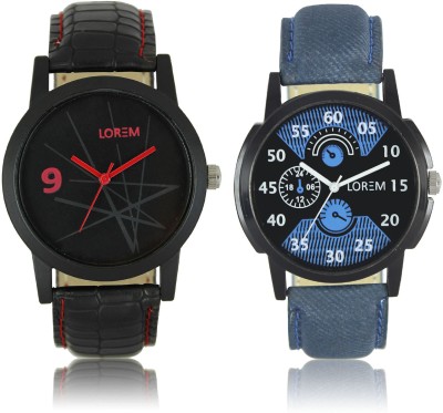LOREM W06-2-8 New Stylish Best Designer Combo Hand Watch  - For Men   Watches  (LOREM)
