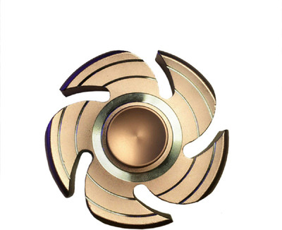 

STA Fidget Full Metal Hand Spinner Anti Anxiety Toy Stress reducer (Gold)-17437(Gold)