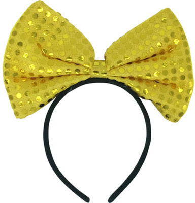 

Funcart Yellow sequin dotted headband