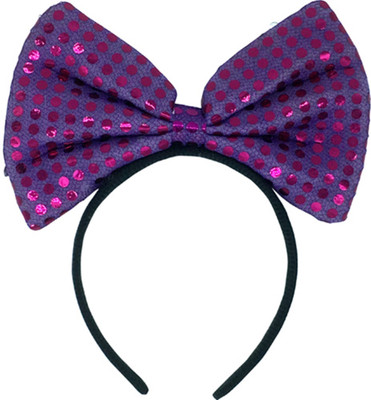 

Funcart Purple sequin dotted headband