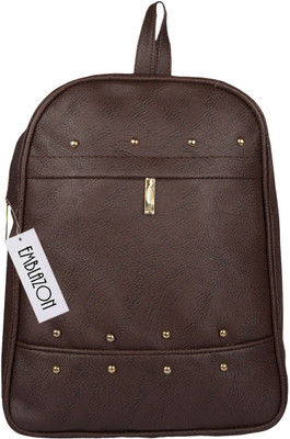 

Emblazon Collection EM1356-Backpack-Brown 7 L Backpack(Brown)
