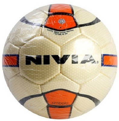 

Nivia Simbolo Football - Size: (Pack of 1, Multicolor, Gold/orange