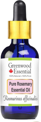 

Greenwood Essential 100-2017 Rosemary ( Rosmarinus officinalis ) 100% Pure Natural & Undiluted(100 ml)