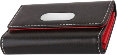 

ShopoSite Business 15 Card Holder(Set of 1, Black, Red)