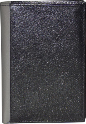 

Style 98 Men Black, Grey Genuine Leather Wallet(12 Card Slots)