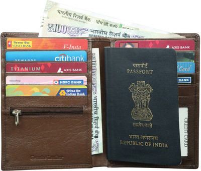 

Style 98 Travel/Casual/Fashion 10 Card Holder(Set of 1, Brown)