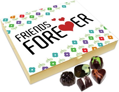 

Chocholik Friendship Gift Box - We Stay Together because We Are Friends Forever Chocolate Box For Friends - 20pc Truffles(240 g)