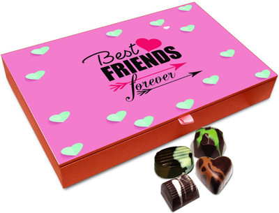 

Chocholik Friendship Gift Box - My Best Friends Are My Life Chocolate Box For Friends - 12pc Truffles(144 g)