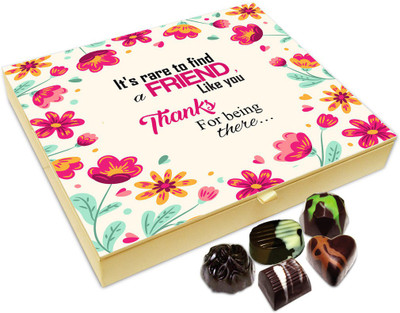 

Chocholik Friendship Gift Box - Its Rare To Find A Special Friend Like You Chocolate Box For Friends - 20pc Truffles(240 g)