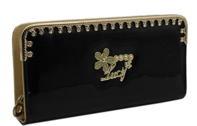 Trendy Casual Black Clutch