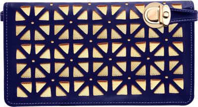 

tap fashion Party Blue Clutch