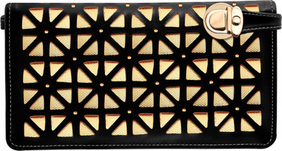 

tap fashion Party Black Clutch