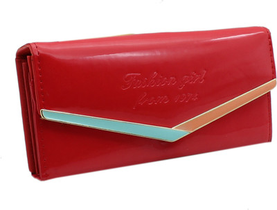 

Trendy Casual Red Clutch