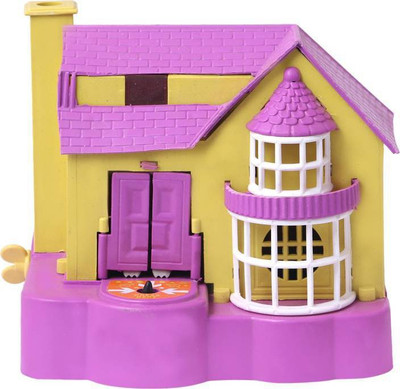 Humaira Stealing Coins Dogs Puppy House Piggy Coin Bank Coin Bank(Multicolor)