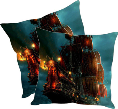 

Sleep Nature's Printed Cushions Cover(Pack of 2, 30.63 cm*30.63 cm, Multicolor)