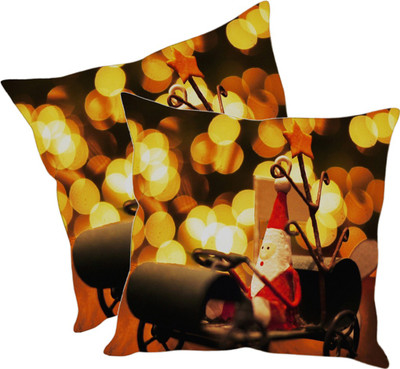 

Sleep Nature's Printed Cushions Cover(Pack of 2, 30.63 cm*30.63 cm, Multicolor)