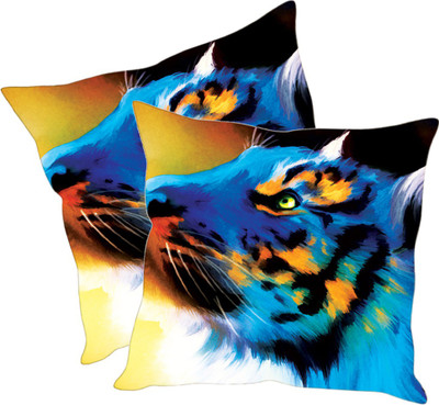 

Sleep Nature's Printed Cushions Cover(Pack of 2, 40.63 cm*40.63 cm, Multicolor)
