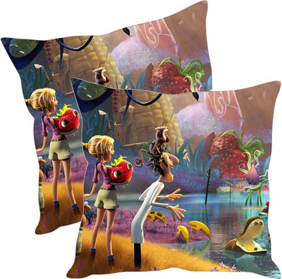 

Sleep Nature's Printed Cushions Cover(Pack of 2, 30.63 cm*30.63 cm, Multicolor)