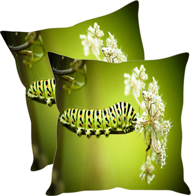 

Sleep Nature's Printed Cushions Cover(Pack of 2, 30.63 cm*30.63 cm, Multicolor)