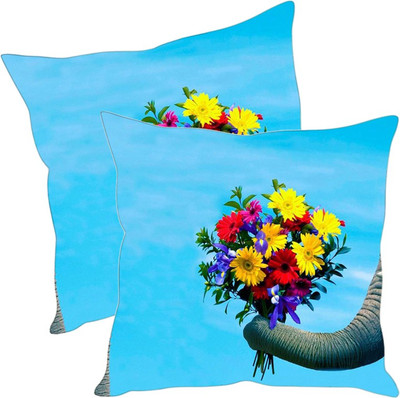 

Sleep Nature's Printed Cushions Cover(Pack of 2, 40.63 cm*40.63 cm, Multicolor)