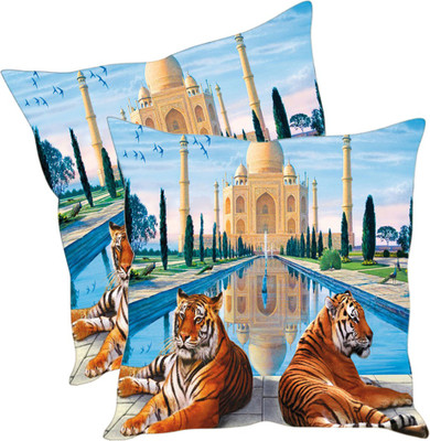 

Sleep Nature's Printed Cushions Cover(Pack of 2, 30.63 cm*30.63 cm, Multicolor)