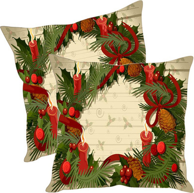 

Sleep Nature's Printed Cushions Cover(Pack of 2, 40.63 cm*40.63 cm, Multicolor)