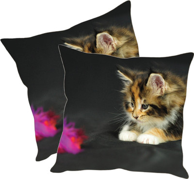 

Sleep Nature's Printed Cushions Cover(Pack of 2, 30.63 cm*30.63 cm, Multicolor)