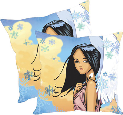 

Sleep Nature's Printed Cushions Cover(Pack of 2, 40.63 cm*40.63 cm, Multicolor)