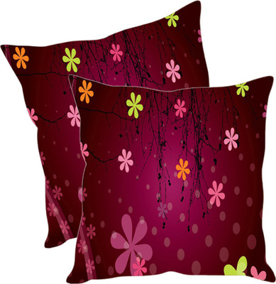 

Sleep Nature's Printed Cushions Cover(Pack of 2, 40.63 cm*40.63 cm, Multicolor)