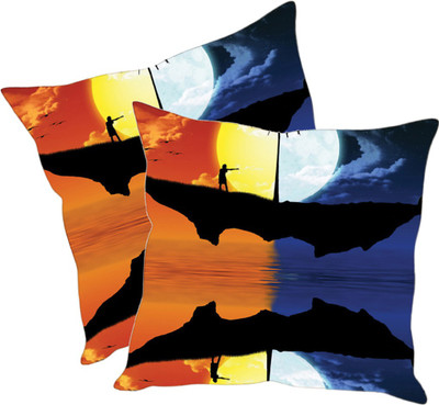

Sleep Nature's Printed Cushions Cover(Pack of 2, 40.63 cm*40.63 cm, Multicolor)