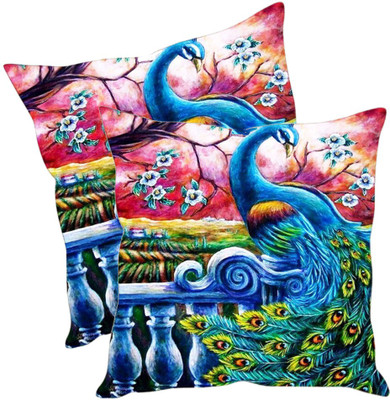 

Sleep Nature's Printed Cushions Cover(Pack of 2, 40.63 cm*40.63 cm, Multicolor)