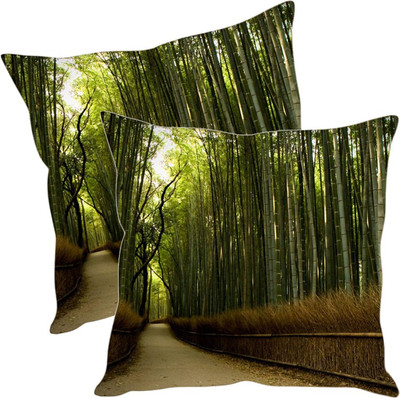 

Sleep Nature's Printed Cushions Cover(Pack of 2, 30.63 cm*30.63 cm, Multicolor)